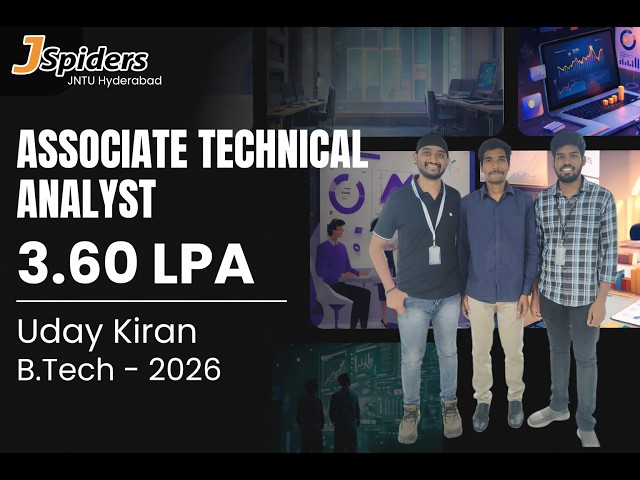 My Placement Journey at Jspiders | Hyderabad JNTU
