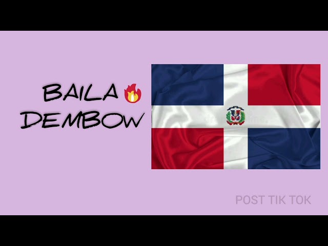 TIK TOK DEMBOW #baile #tiktokbrasil #foryou #tiktok #dembow #republicday #republicadominicana 