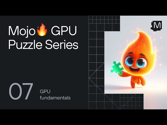 Mojo 🔥 GPU Puzzles Tutorial - Puzzle 07: 2D Blocks