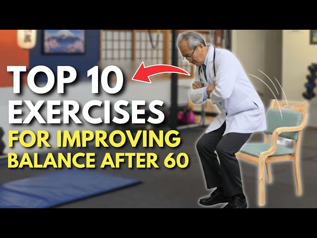 Japan's Oldest Doctor: 10 Exercises To IMPROVE Balance And Prevent Falls | Watch if you're over 60