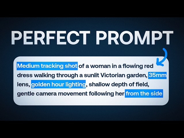 The Prompt Engineering Framework to Generate PERFECT AI Videos