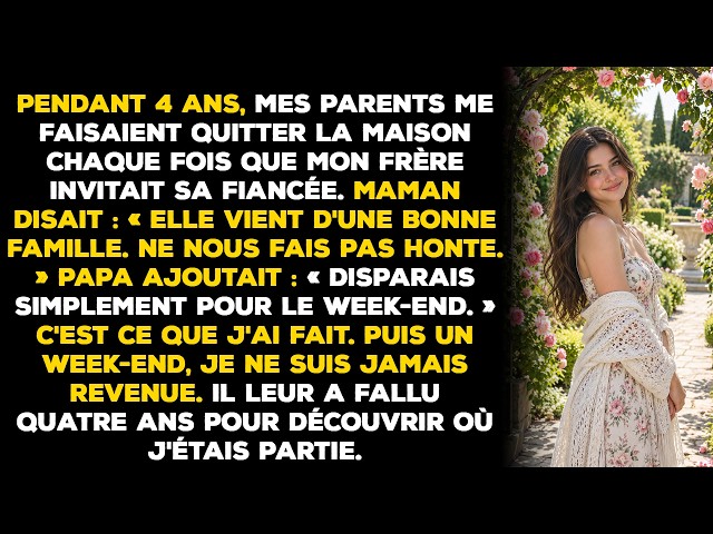 Mes parents ont dit : « Disparais simplement pour le week-end » — Alors je suis parti sans discuter