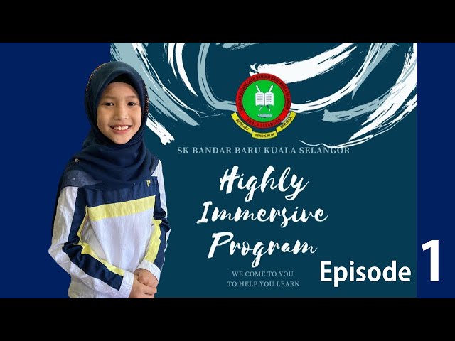 EPISOD 1: Highly Immersive Program HIP SEBARU
