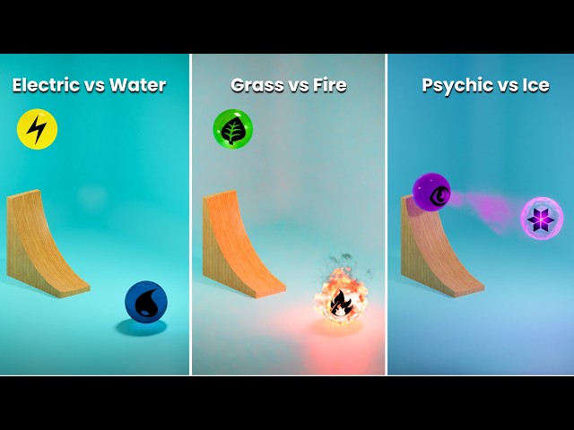 Pokemon Energy Physics Simulation in Blender