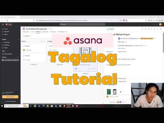 Asana Tutorial for Beginners (2025) | TAGALOG