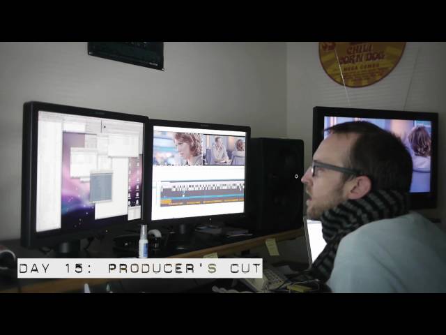 Time Lapse of a Television Editor