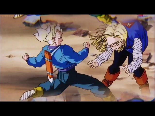 Android 18 vs Trunks Part 1