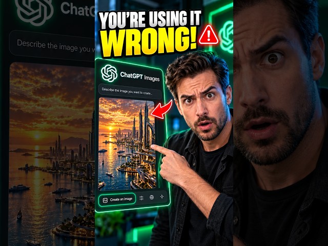 You’re Using ChatGPT Images WRONG — Do This Instead! 🤯