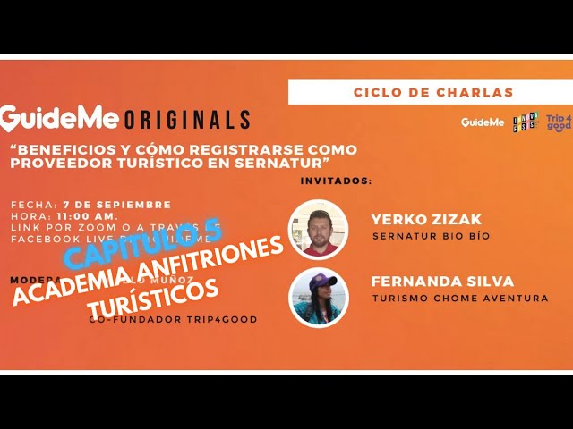 GuideMe Originals - Cap.5 - Beneficios y registro Sernatur