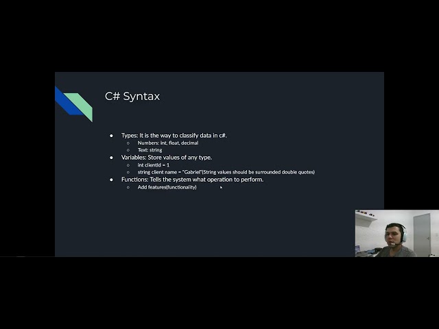 Getting started with C#: Understanding Types and Functions