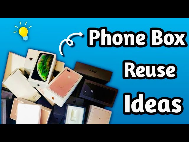 mobile box craft ideas / Mobile box reuse ideas / best out of waste / home decor/ reuse ideas