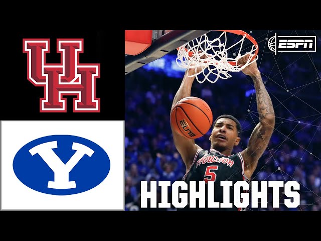Houston Cougars vs. BYU Cougars | Full Game Highlights | ESPN College Basketball