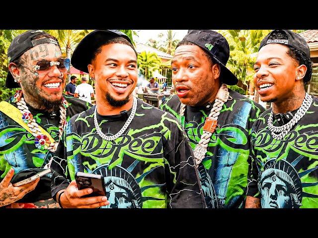 DeenTheGreat, Adrien Broner, 6ix9ine & Deshae Frost TACO TUESDAY 🌮🔥!