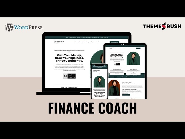 How to Install & Customize Finora – Finance Coach WordPress Website Template | Launch Fast!
