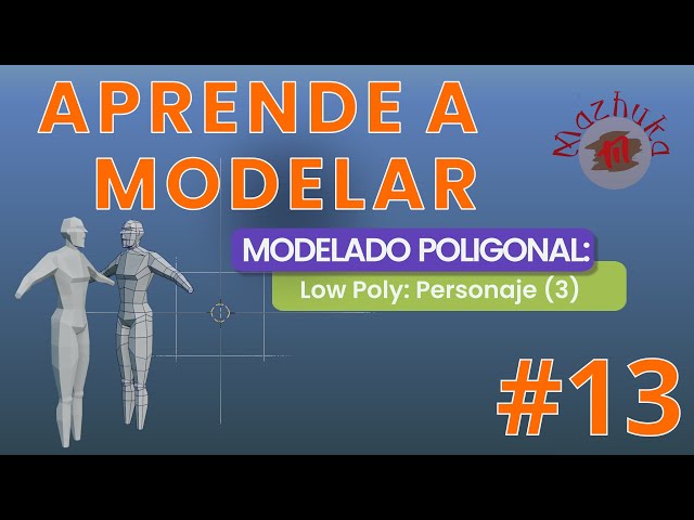 LEARN TO MODEL - 03 Polygonal Modeling - 13 Low Poly: Character (3)