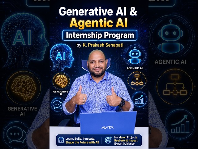 Internship on Gen AI and Agentic AI | Naresh IT