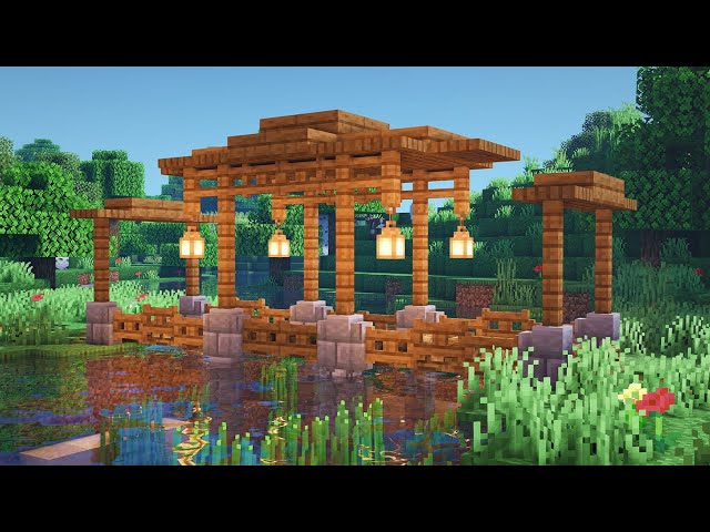 Minecraft: How to Build a Roofed Bridge
