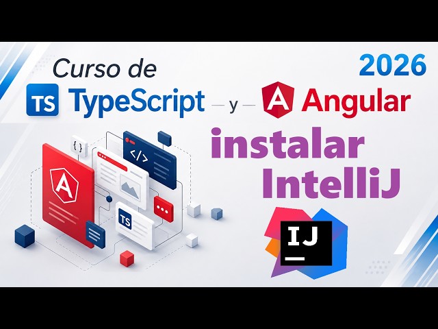 TypeScript-Angular Course from Scratch | INSTALL INTELLIJ IDEA video(7)