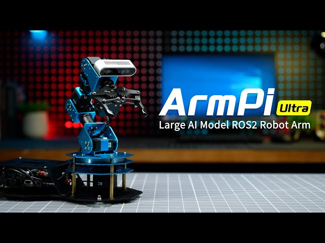 Hiwonder ArmPi Ultra: The AI LLM Robot Arm That Sees & Talks