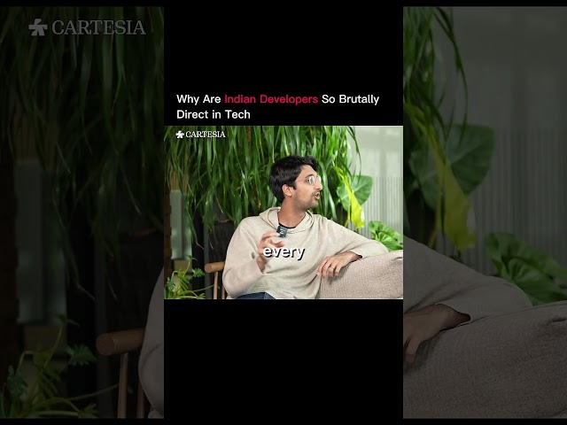 Why Are Indian Developers So Direct About Code? @CartesiaAI #entrapreneur #ai #coding #viral