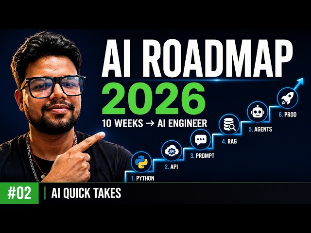 AI Engineer in 10 Weeks — The Only Roadmap You Need in 2026