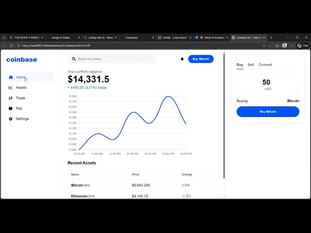 COINBASE CLONE
