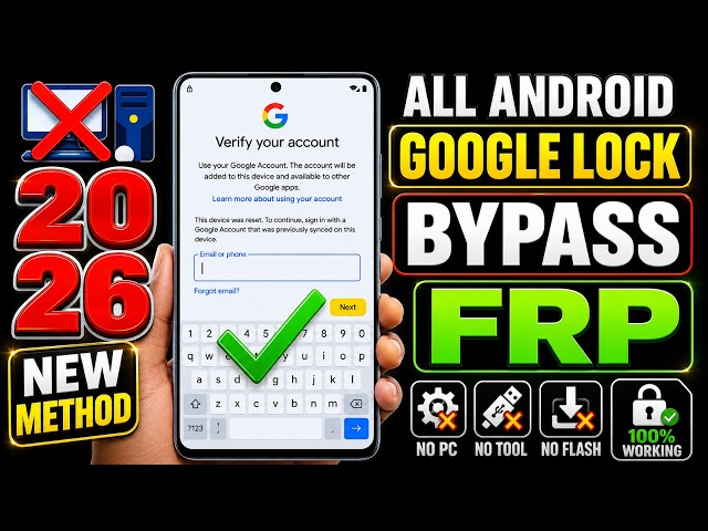 🔥 How To Skip Google Lock After Reset On Any Android Phones 2026 | FRP Bypass | No PC Needed 🚀