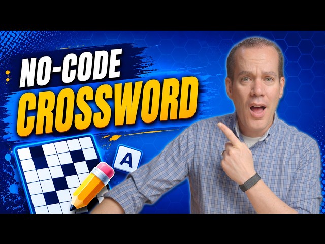 Create a Crossword Puzzle in Articulate Rise 360 Using AI