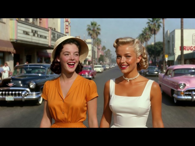 Hollywood Walk In 1960 🎵 Beautiful Times Never Die (Official Music Video)