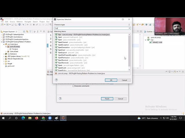 20 NTSPBMS615 Factory Pattern   Sept 23rd 2021