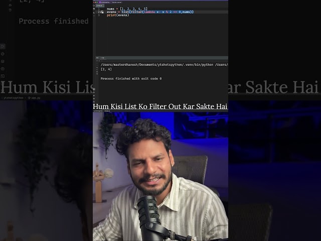 Python Tricks #15 : Power of List Comprehension.