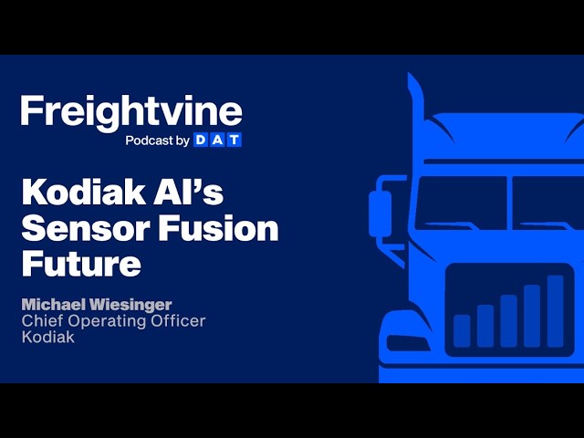 Michael Wiesinger, Kodiak AI | Kodiak AI’s Sensor Fusion Future