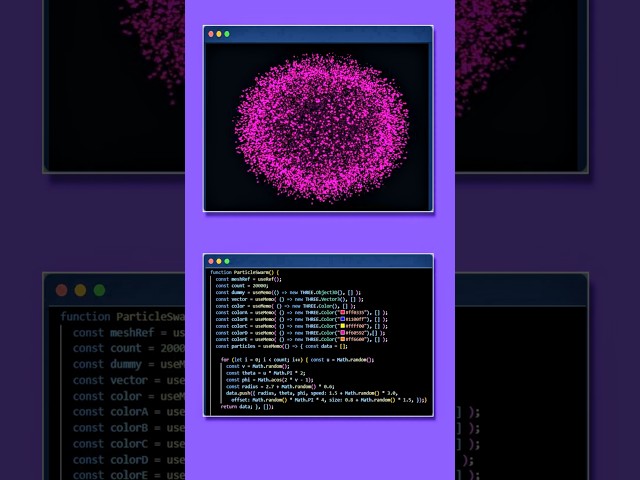 Three.js Interactive 3D Sphere | Reactjs