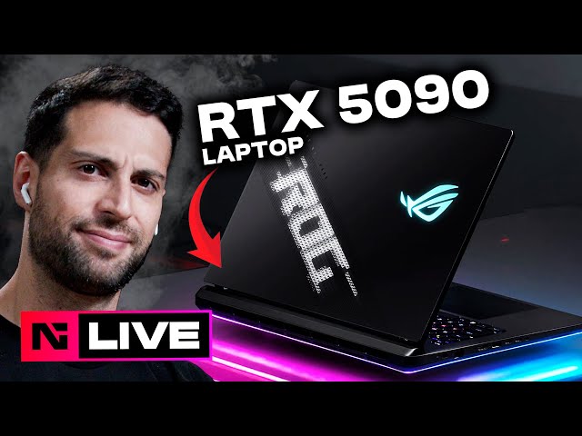 El portátil más BESTIA: RTX 5090 y potencia de TORRE en una mochila