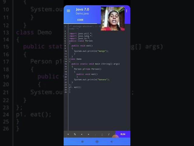 Anonymous inner class in Java Programming