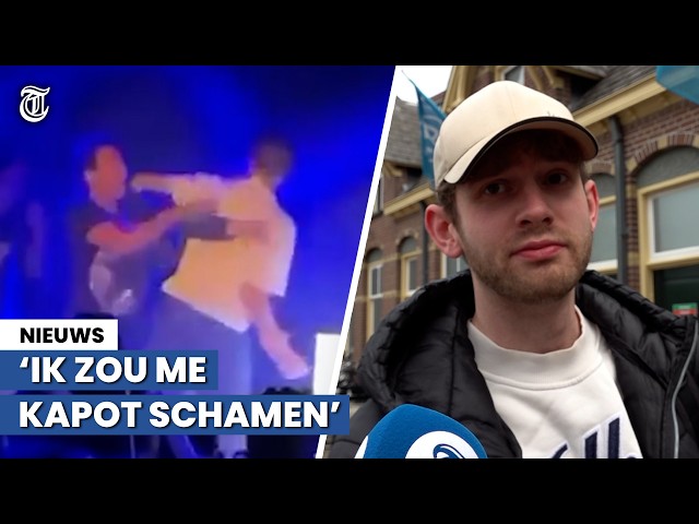 After fight, Gerard Joling on stage: 'Complete idiot!'