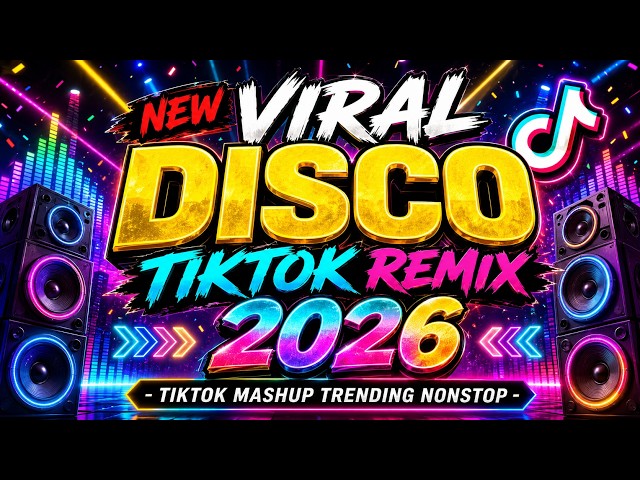 NEW DISCO VIRAL REMIX 2026 - TIKTOK MASHUP NONSTOP ZUMBA DANCE WORKOUT - DJ Rowel