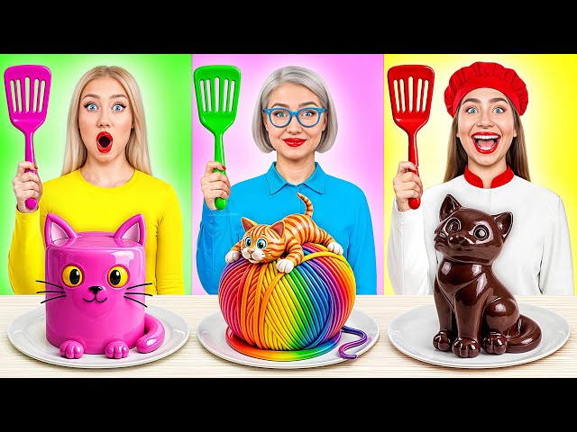 Desafío Placa Grande, Mediana y Pequeña | Divertidos Cocina Momentos de Multi DO Challenge