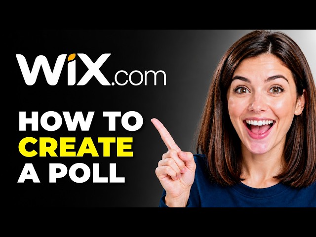How to Create A Poll On Wix