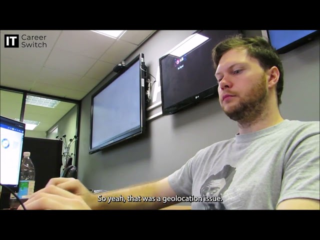 A day in the life of a 1st Line Support Engineer - Dylan Millinger - IT Career Switch