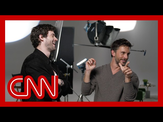 Jonathan Bailey & David Corenswet | Off the Set | Variety & CNN Actors on Actors
