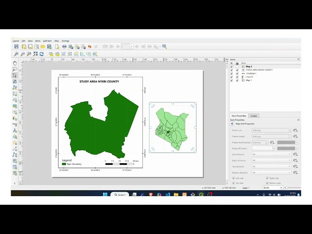 How to Create a Study Area Map in QGIS | Beginner-Friendly GIS Tutorial