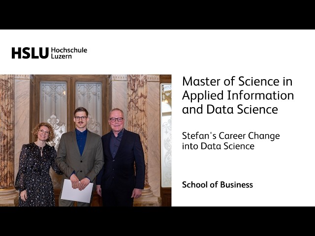 MSc in Applied Information and Data Science – Stefan's Career Change into Data Science