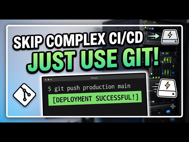 Simplest "CI/CD" pipeline (Just Git and Bash)