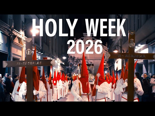 Easter in Spain 2026 | Holly Week in Zaragoza Spain