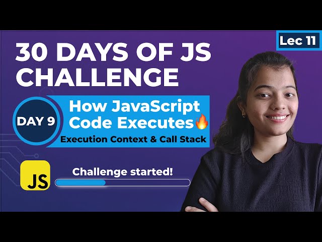How JavaScript Code Really Executes 🔥 | Scope, Execution Context & Call Stack Explained | Day 9