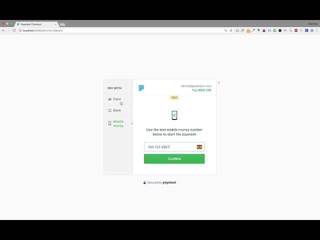 Improved Testing on the New Paystack Checkout Form