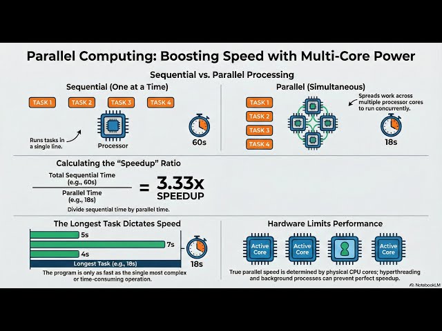 Parallel Computing Explained: How Multi-Core Processors Speed Up Software