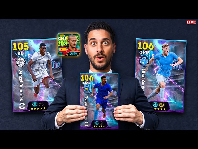 MORGAN ROGERS IS CRAZY?! 🔥 SUMMER TRANSFER PACK + 1$ THIAGO REVIEW | eFootball LIVE