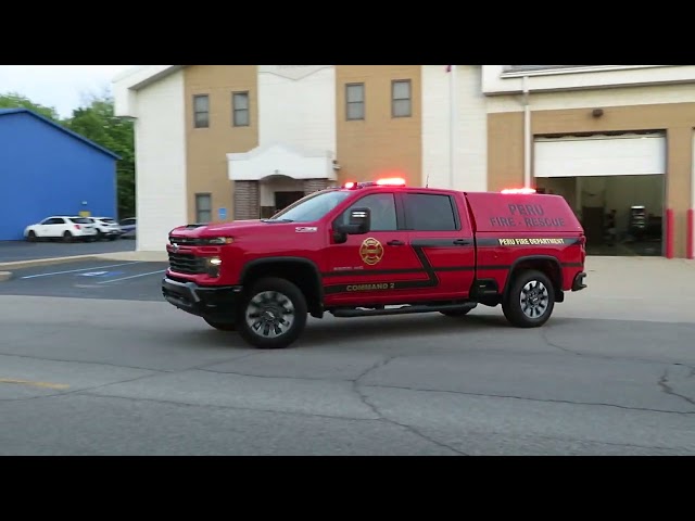Peru Fire Department Command 2 Responding